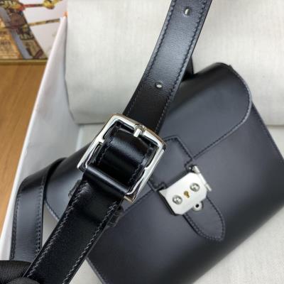 wholesale quality sac a depeches 21 box calfskin noir phw